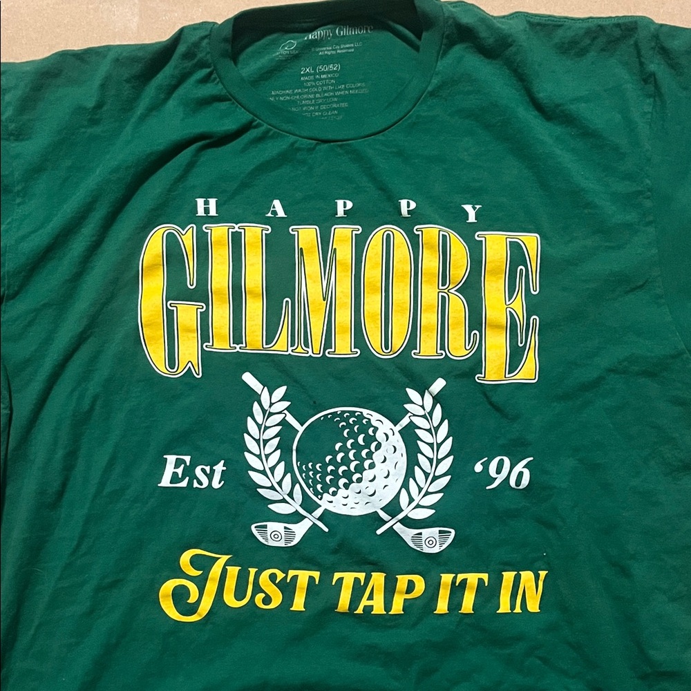 Green Happy Gilmore Graphic Tee